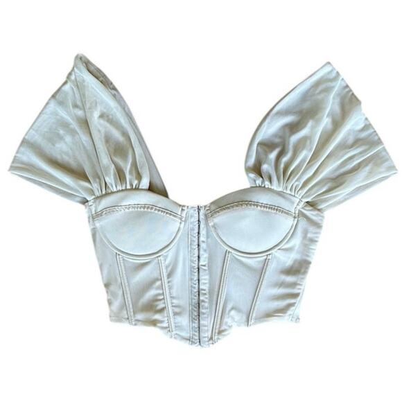 hey sammy corset cream top - Picture 1 of 4